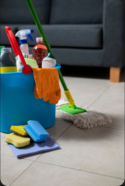 Cleaner Working